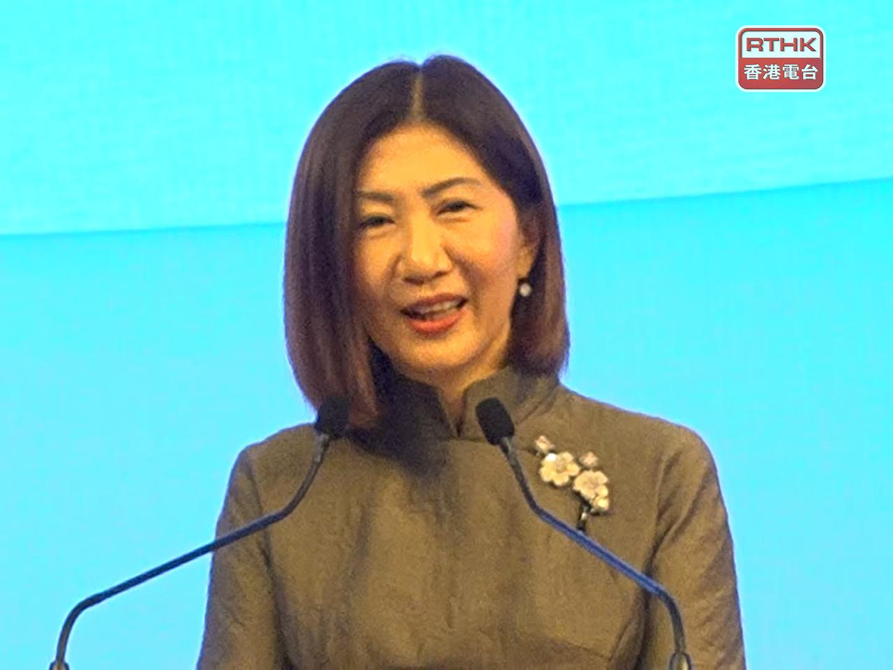 HKEX's chief executive, Bonnie Chan, says the city's 15 LME-approved metals warehouses are reaching their capacity. Photo: RTHK