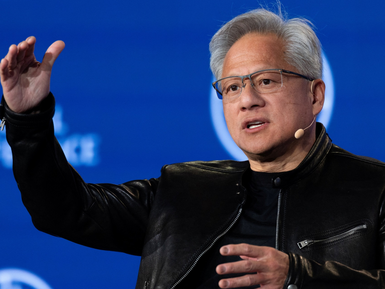 Nvidia boss Jensen Huang says it would be "a great honour" to represent the United States, but would not confirm if he was invited to Trump's China trip. File photo: Reuters