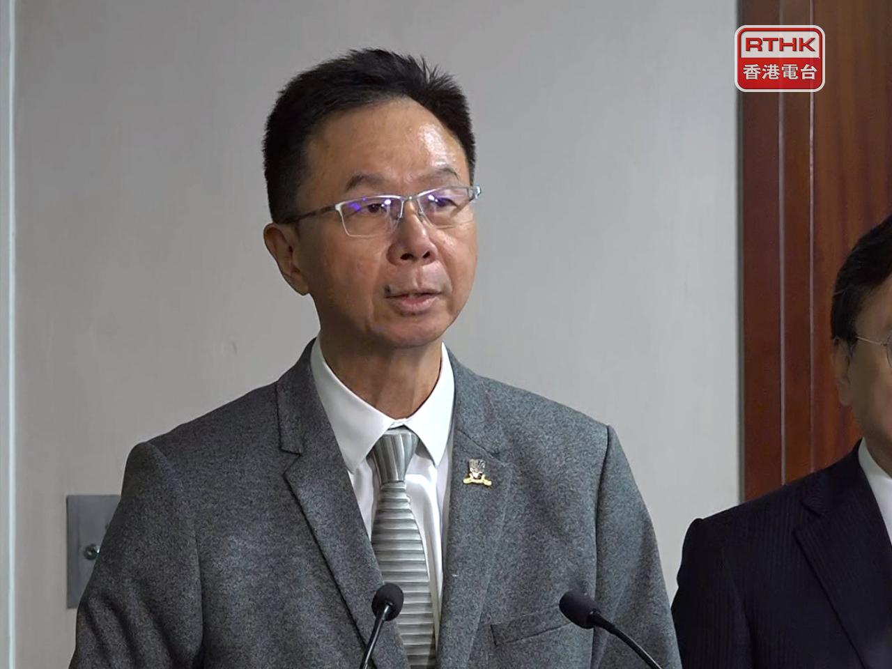 查逸超表示，大學儲備基金收益這兩年做得不錯，整體儲備有所上升。（郭志強攝）