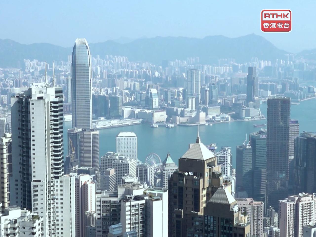 陳茂波稱本港未來經濟前景積極正面。（港台圖片）