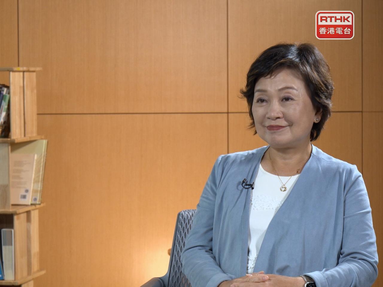 蔡若蓮將率領中小學及高等院校代表團，到杭州出席世界數字教育大會。（港台圖片）