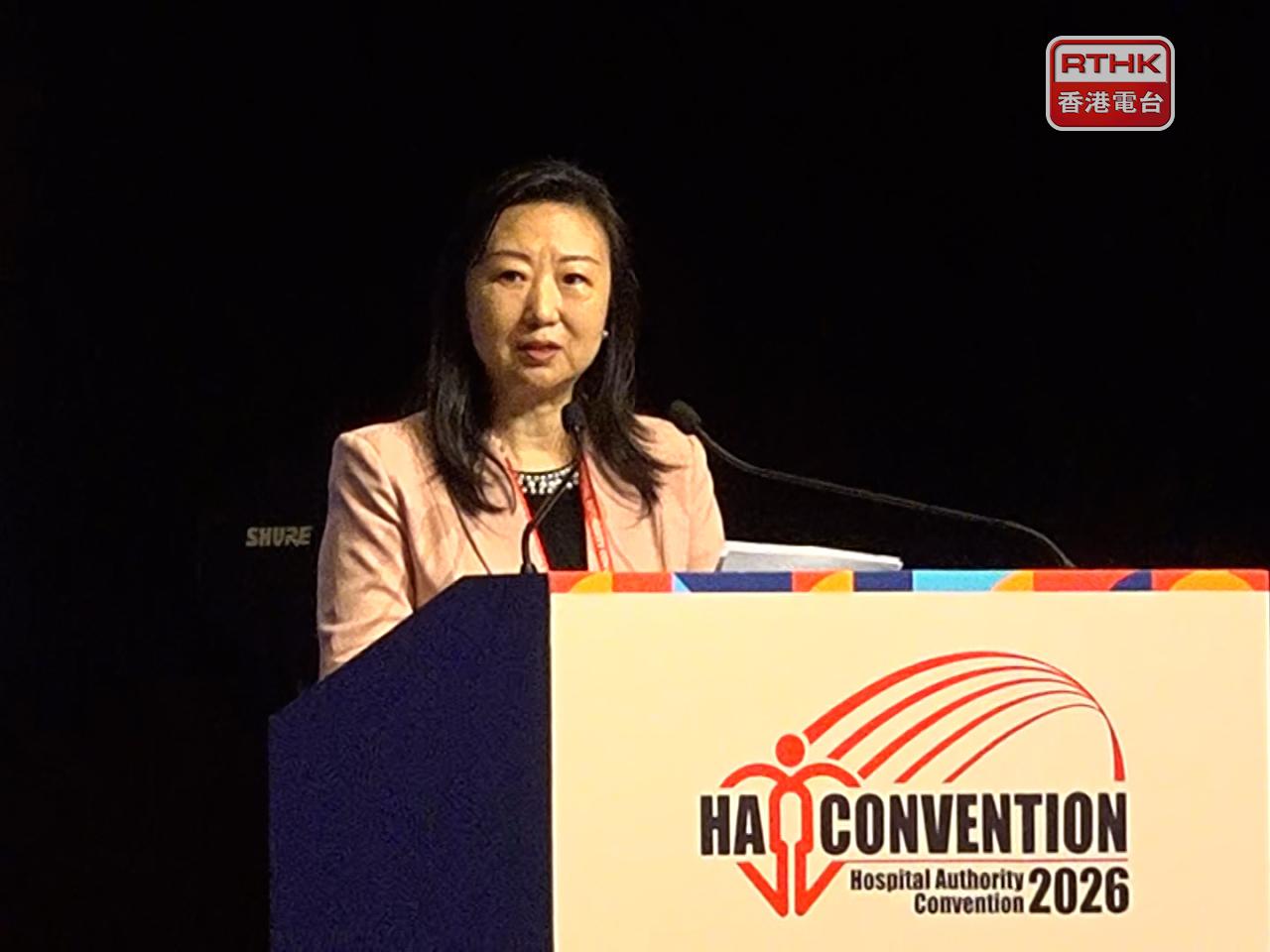 Li Wei from the National Health Commission says the NHC supports the SAR in building a hub for healthcare talent. Photo: RTHK