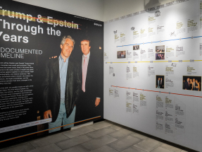 Trump-Epstein links laid bare in Big Apple pop-up