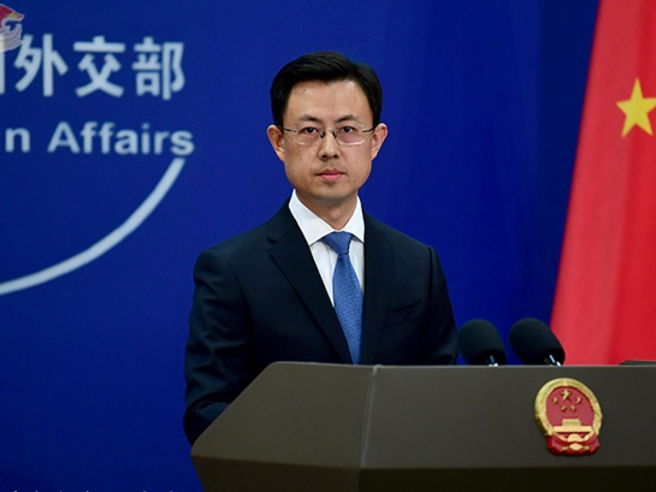 郭嘉昆說，伊朗戰事當務之急是全力避免戰端重啟，而不是惡意關聯抹黑中國。（外交部網頁圖片）