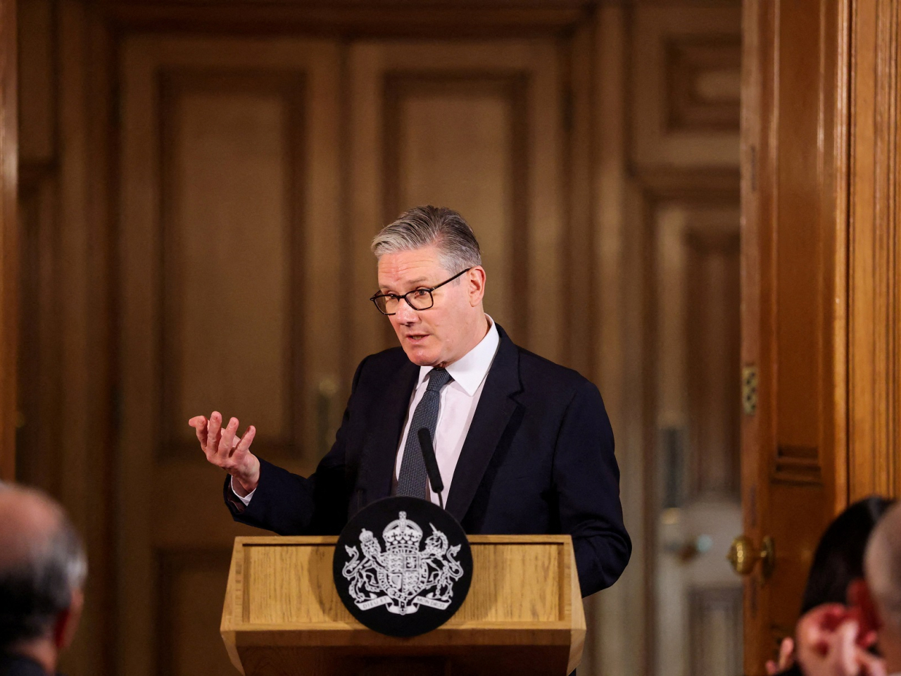Keir Starmer says Britain will never forgive the party if it embarks on a leadership fight two years after its huge majority. File photo: Reuters
