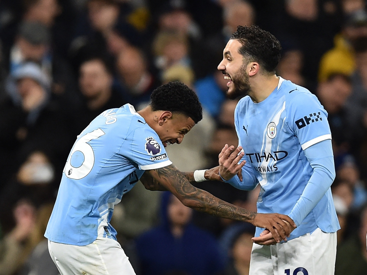 City's latest victory keeps up the pressure on leaders Arsenal with just two games remaining. Photo: Reuters