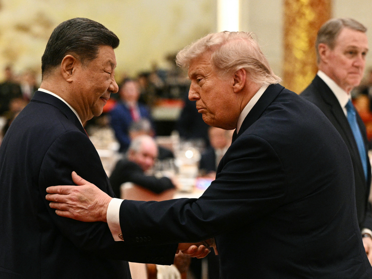 特朗普邀請習近平及夫人彭麗媛今年9月24日訪問美國，並到訪白宮。（法新社）