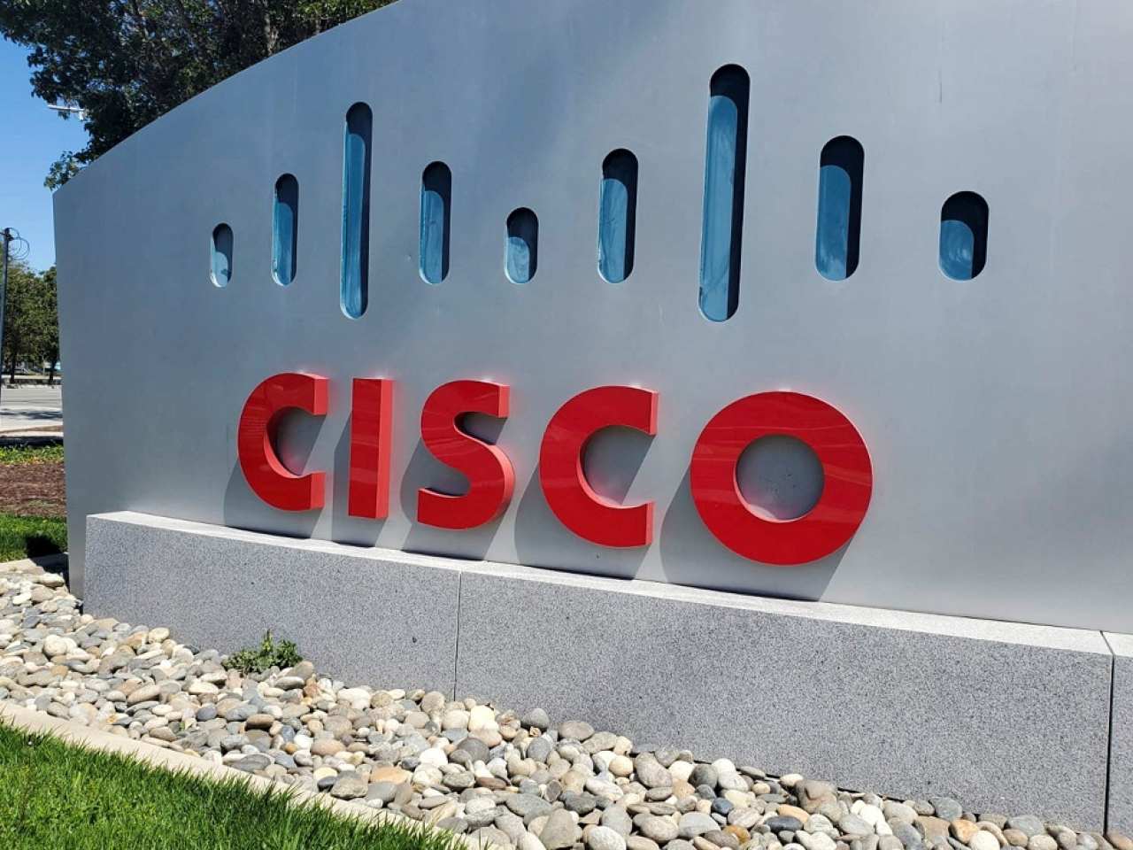 Cisco Systems surged 13.4 percent after lifting its earnings report. File photo: Reuters