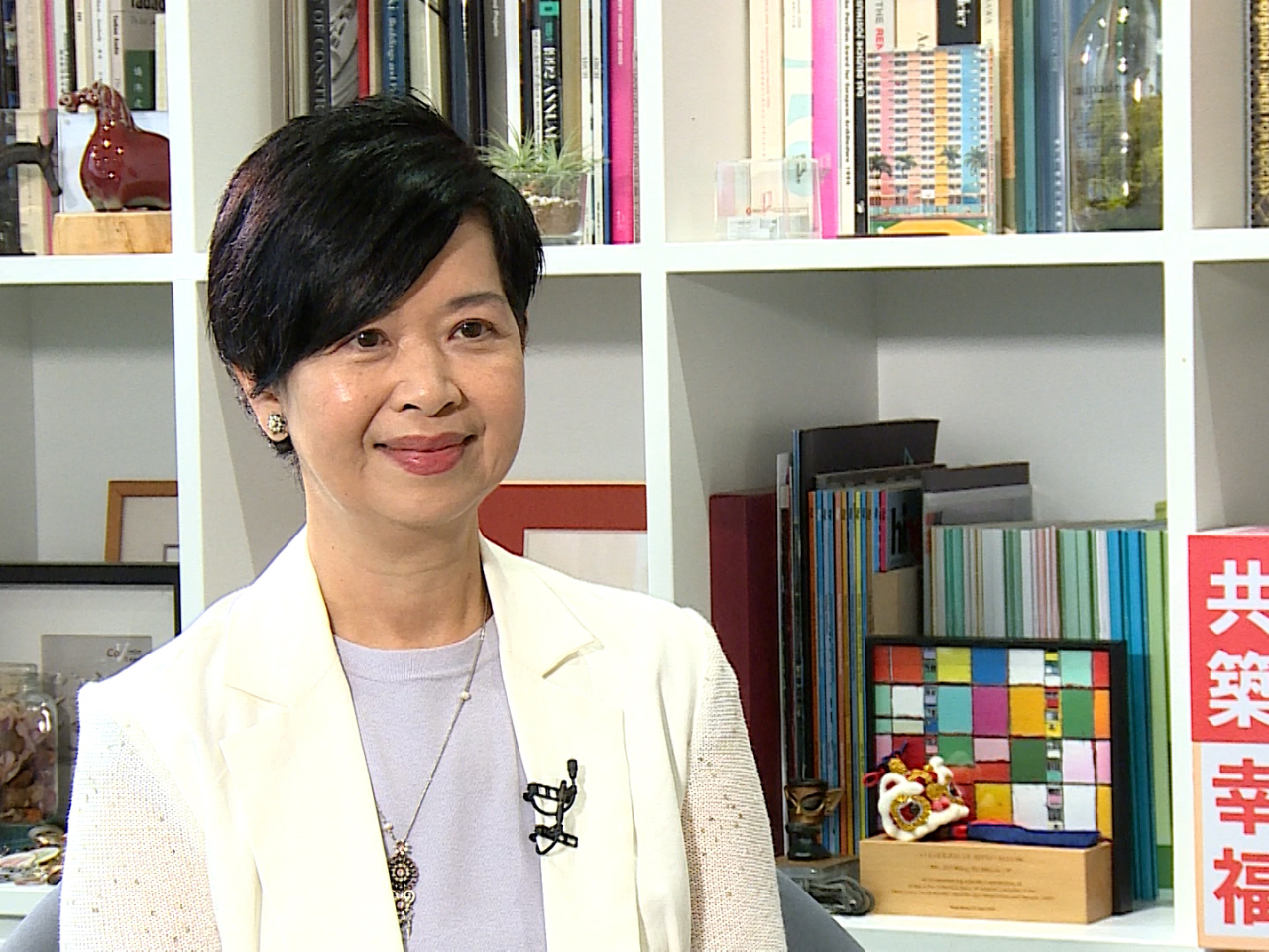 Winnie Ho says 'we are now entering a new phase' where people will likely hear more often about waiting times in the four-year range. Photo: RTHK