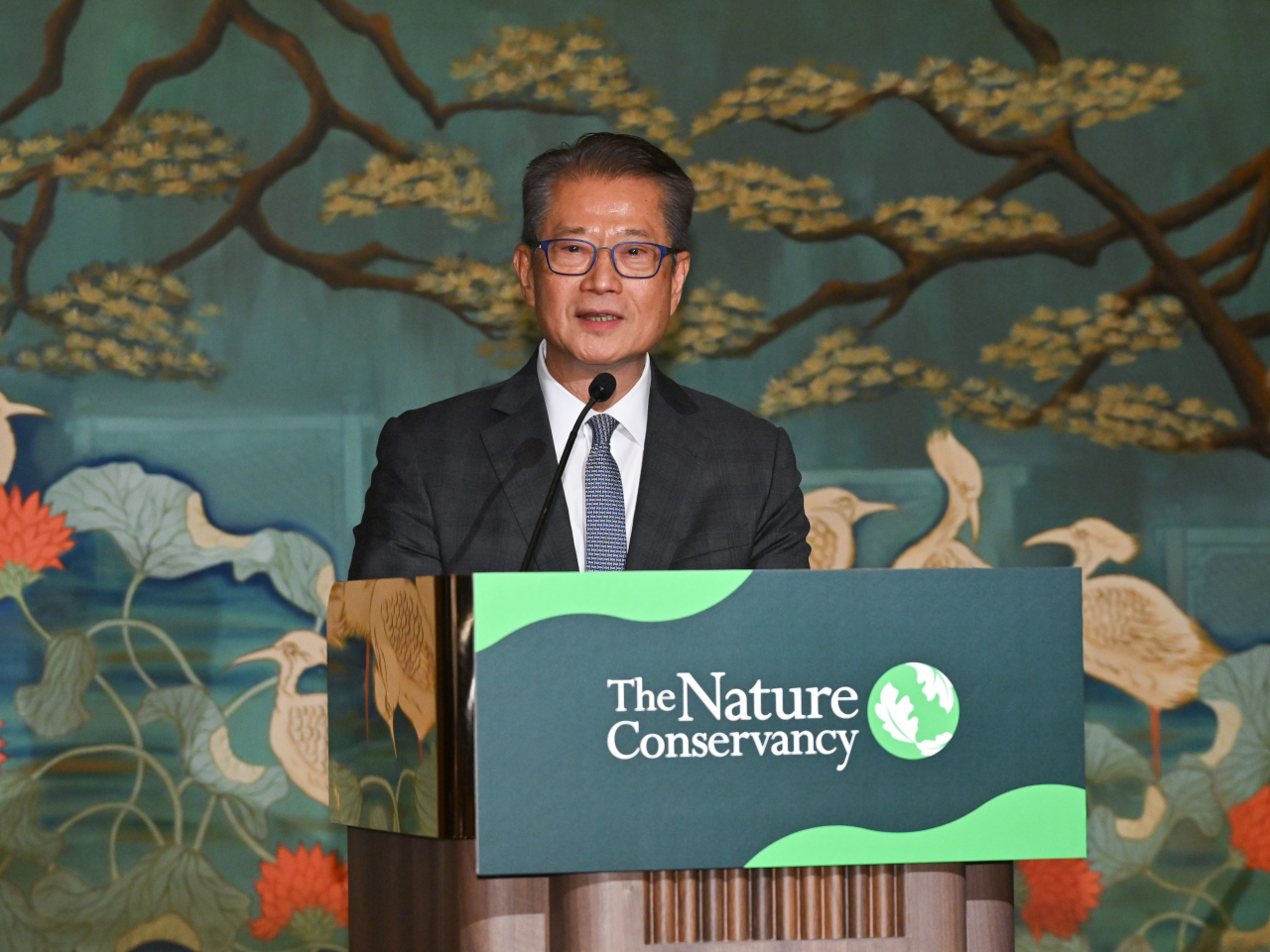 陳茂波認為，綠色金融與影響力投資正在全球蓬勃發展，投資者愈來愈傾向尋求兼具增長與社會目標的投資機會。(政府新聞處)