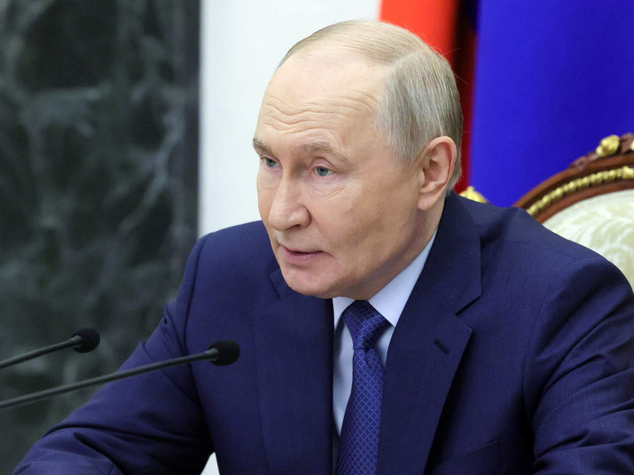 Vladimir Putin will hold talks with President Xi Jinping as well as Premier Li Qiang during his two-day visit starting on Tuesday. File photo: Reuters