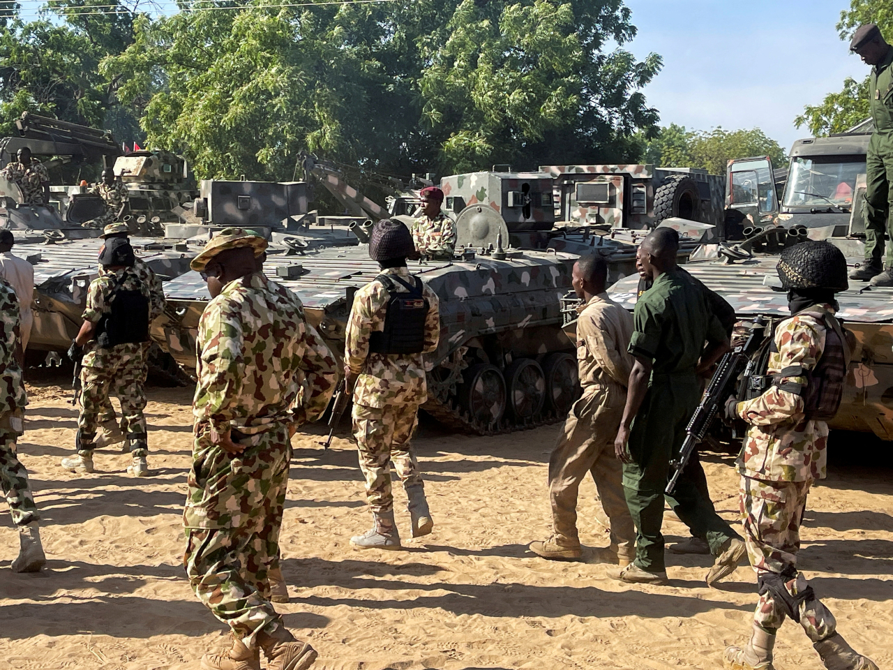 Nigerian forces are said to have been involved in 'a significant example of effective collaboration in the fight against terrorism'. File photo: Reuters