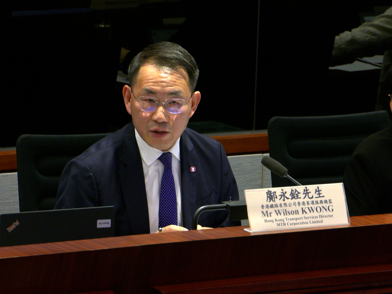 鄺永銓表示，港鐵持續投放資源，引進創新科技推動「智慧出行」。