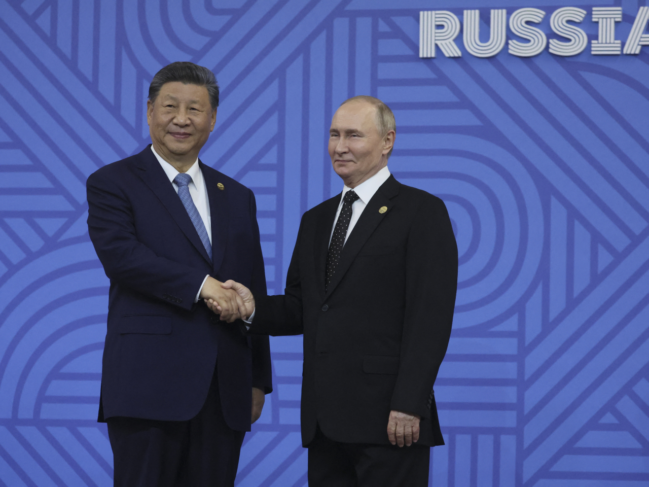 中方較早時表示，兩國元首將就雙邊關係各領域合作，以及共同關心的國際地區問題交換意見。（法新社資料圖片）