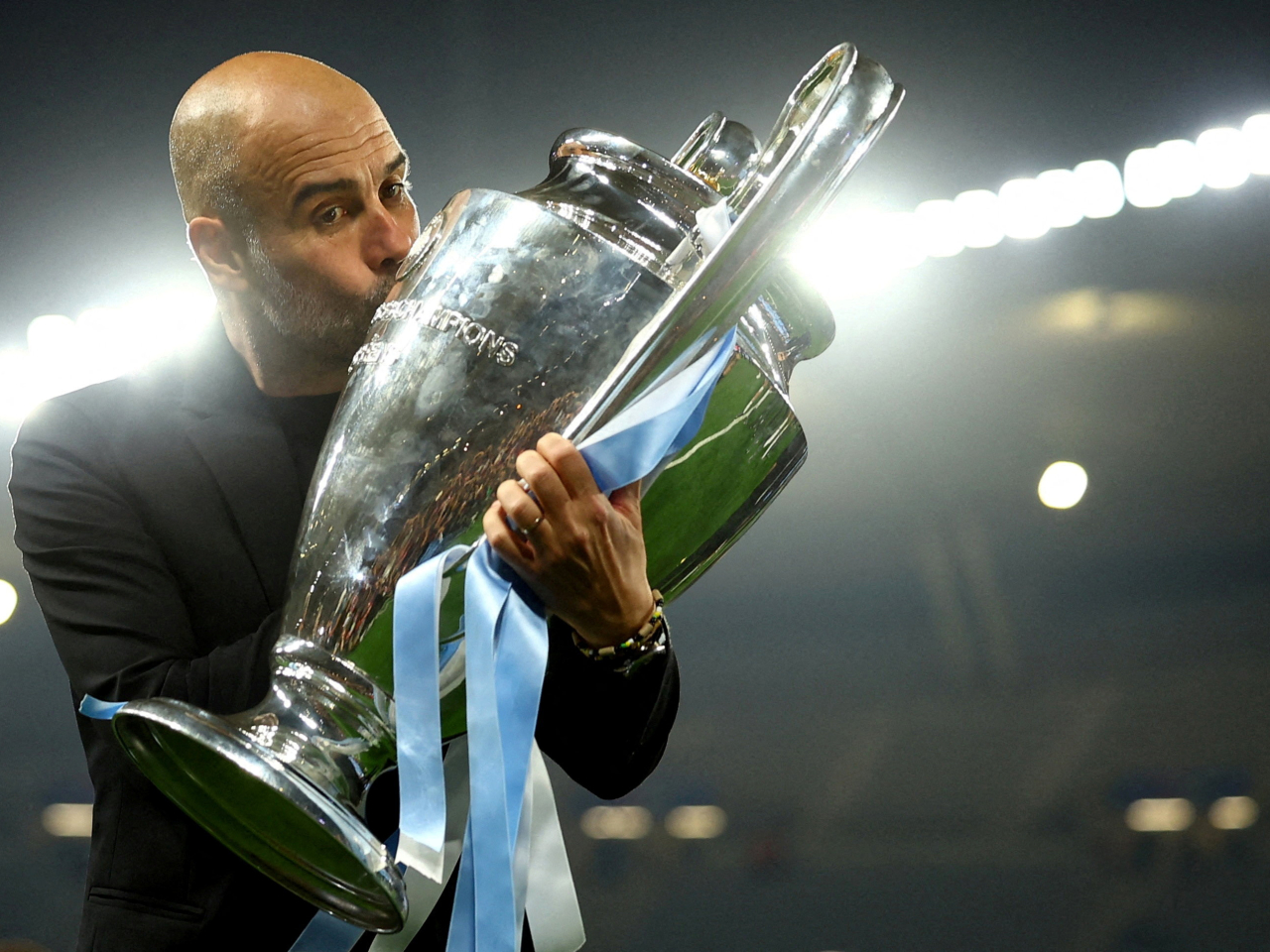 Guardiola has led Manchester City to 20 major trophies since arriving in England a decade ago. File photo: Reuters