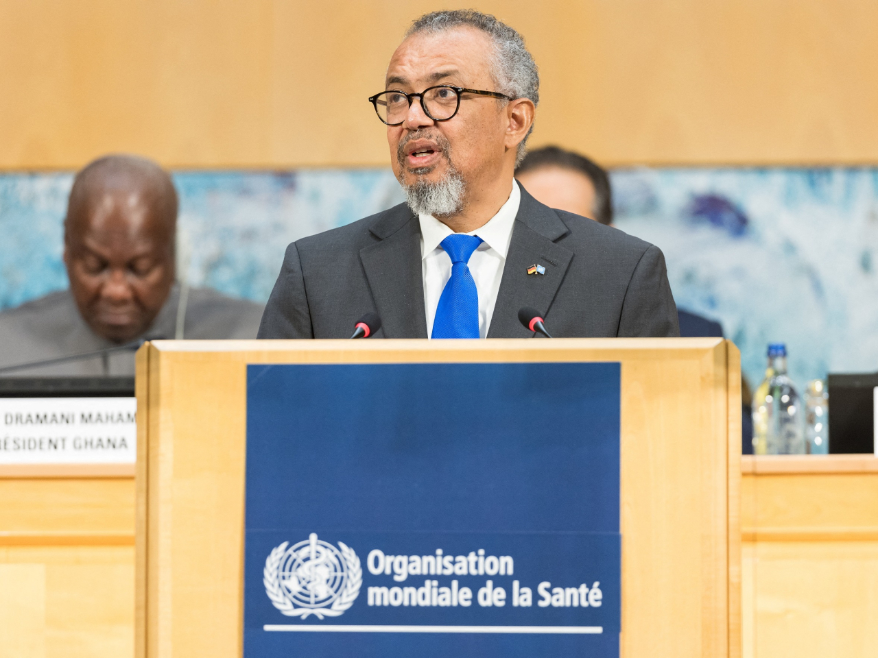 WHO chief Tedros Adhanom Ghebreyesus says the actual  number of Ebola cases will be known as field operations are ramped up. Photo: Reuters