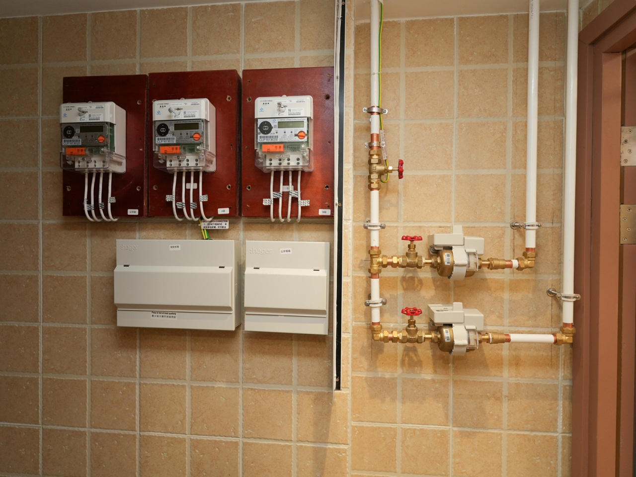 Each Basic Housing Unit must come with dedicated water and electricity meters. Photo courtesy of the Housing Bureau