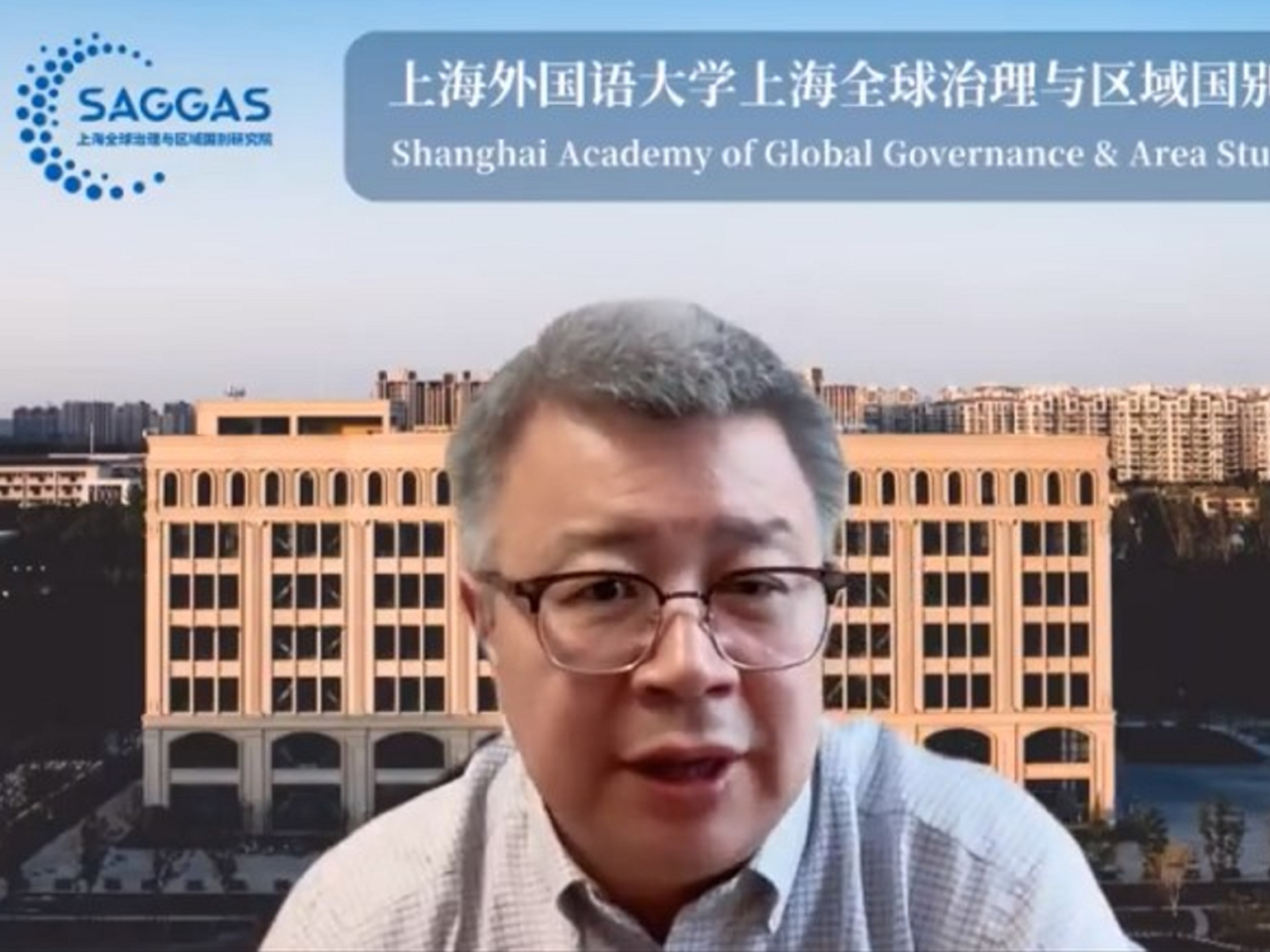 楊成指大國領導人密集訪華，表明中國在全球地緣政治和經濟問題中，已成為不可或缺的樞紐。（網上訪問截圖）