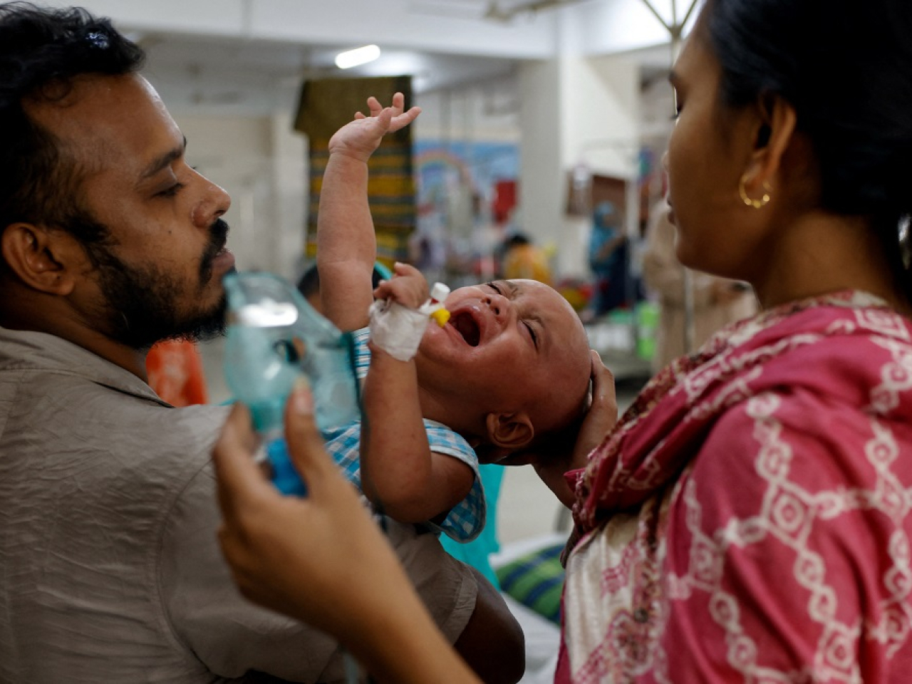 Unicef says 18 million children have now been vaccinated against measles. File photo: Reuters