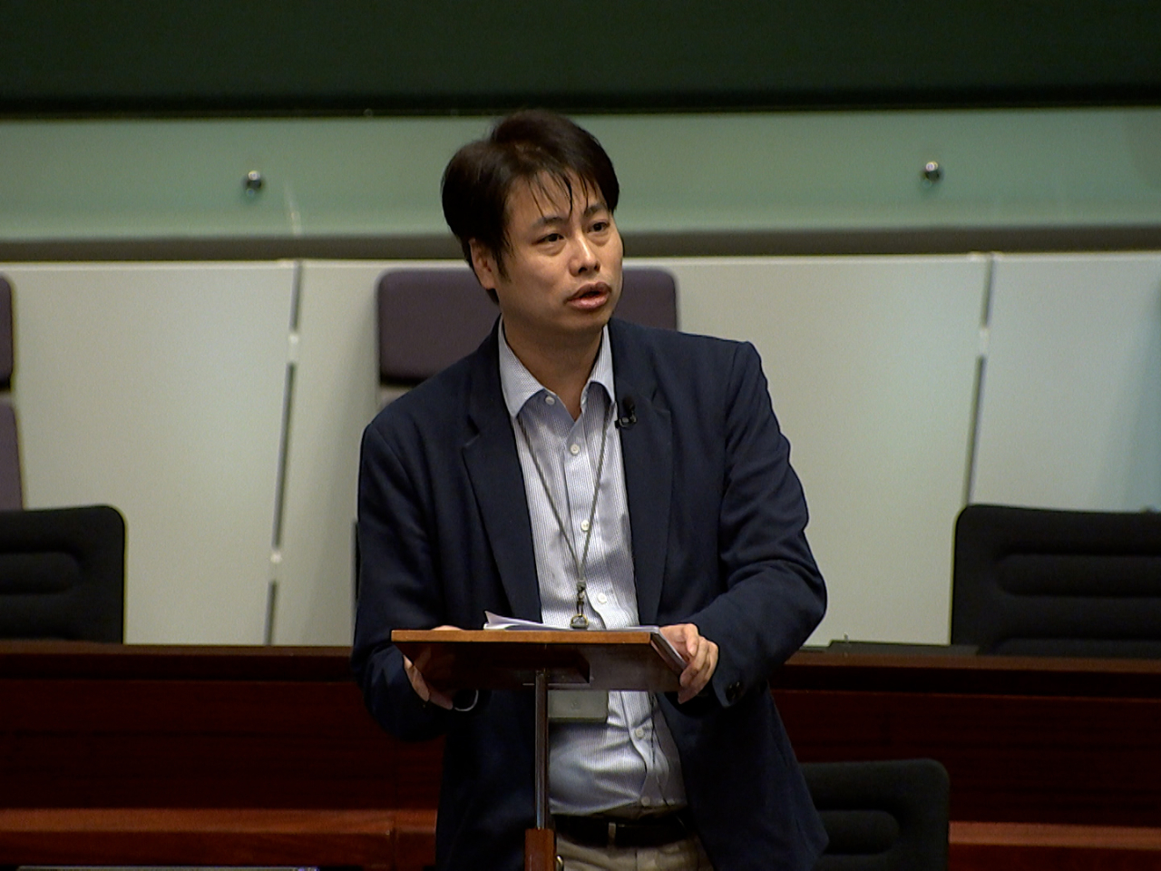 何俊賢表示，昨日北區因大雨導致水浸，認為政府發展北都的同時，亦應投放資源改善當區水浸問題，應對氣候變化挑戰。