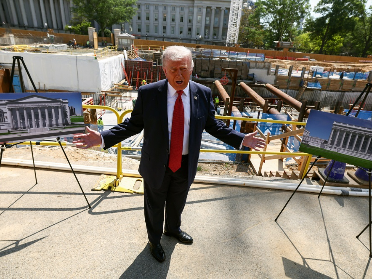 Republicans are divided on a proposed US$1.8b compensation fund for victims of government 'weaponisation' and another US$1b for a White House ballroom. File photo: Reuters