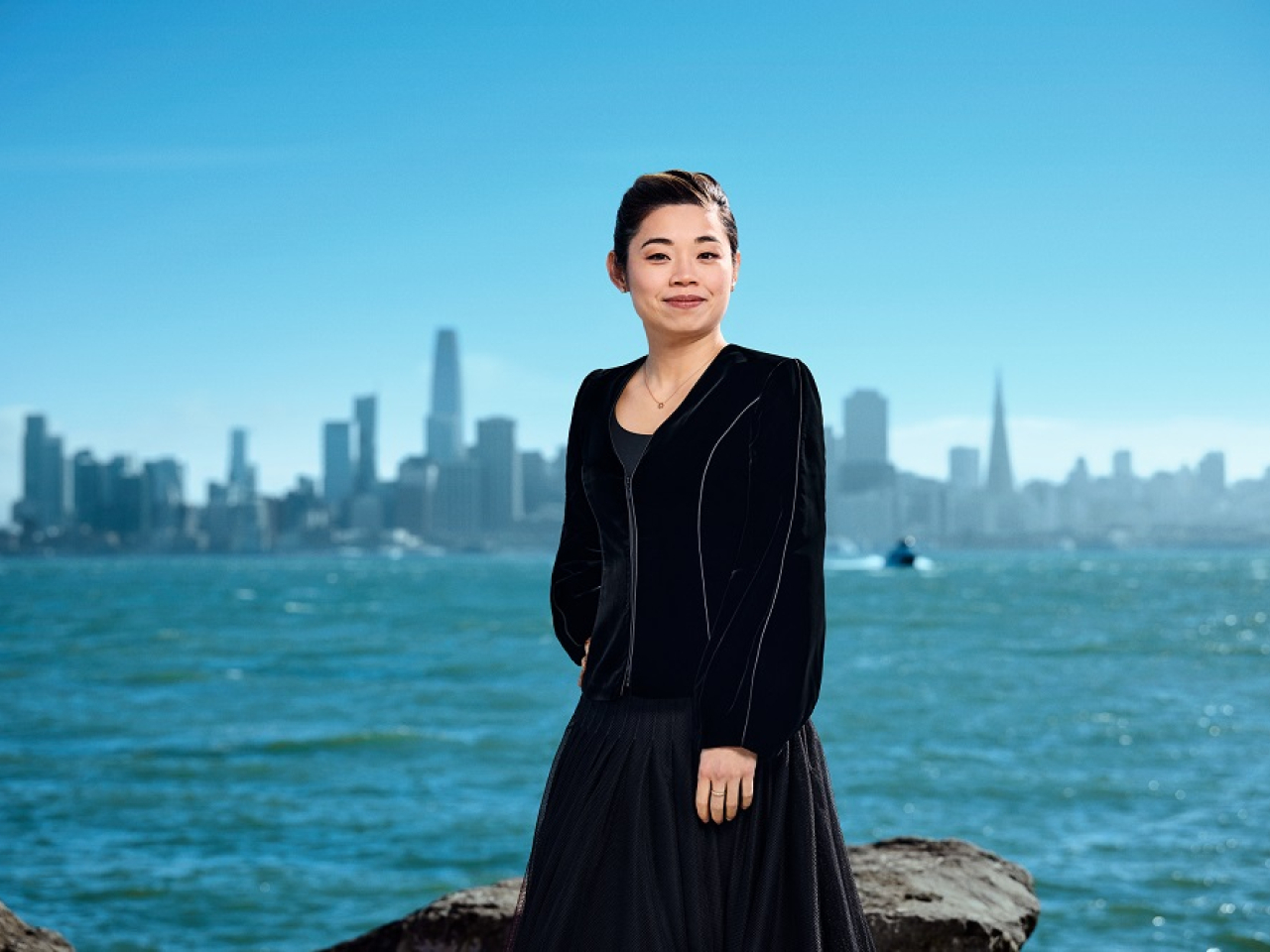 Chan joins the orchestra as music director designate effective immediately and becomes the first female to lead the group. Photo: San Francisco Symphony