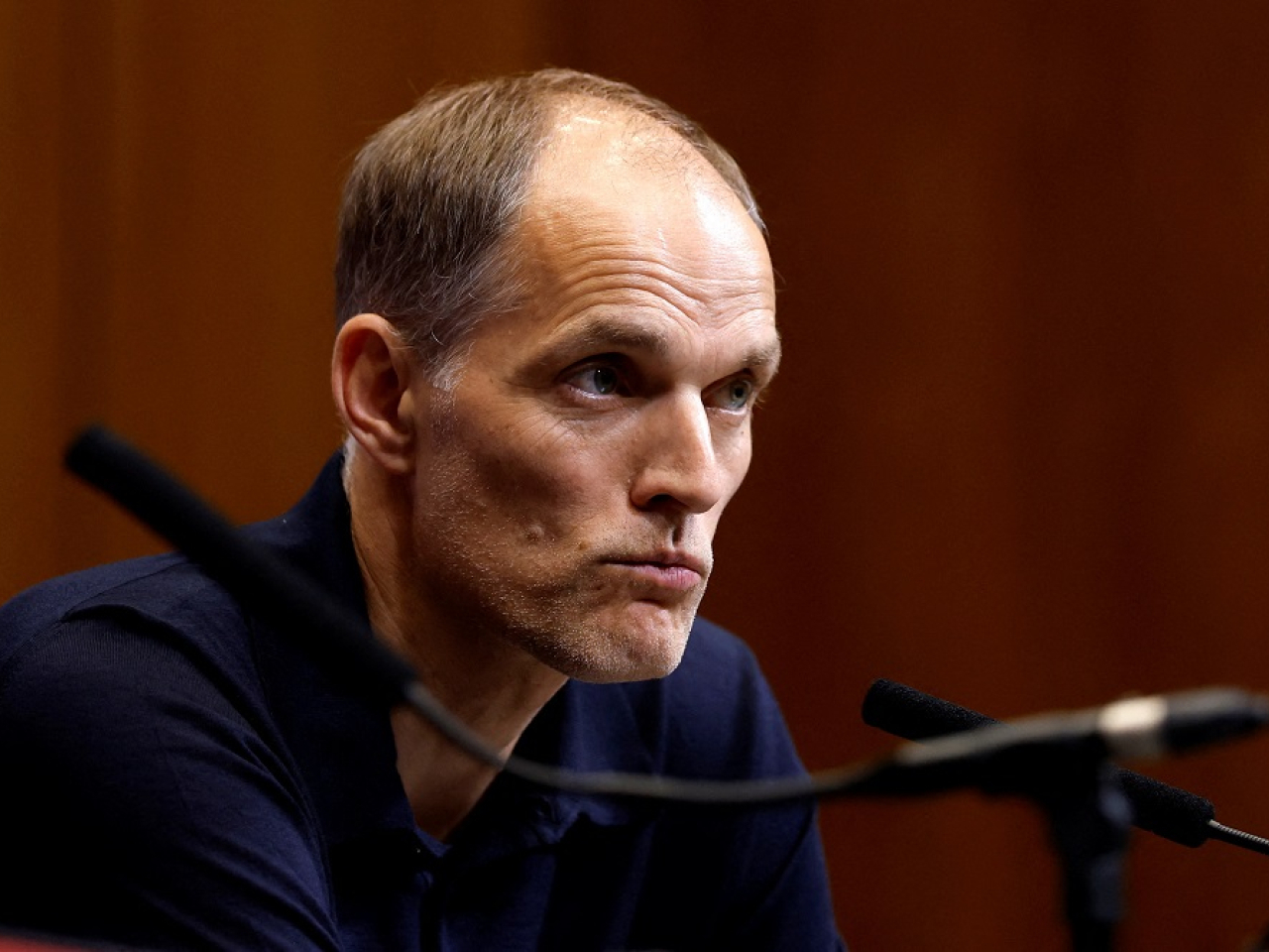 England boss Thomas Tuchel explained that, "Teams win championships, it's as simple as that." Photo: Reuters