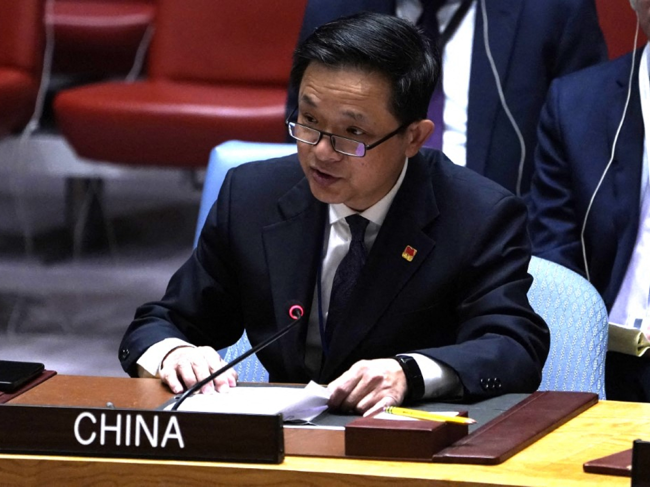 戴兵高度讚賞李在明批評個別韓國傳媒炮製假新聞、煽動厭華情緒。（法新社資料圖片）