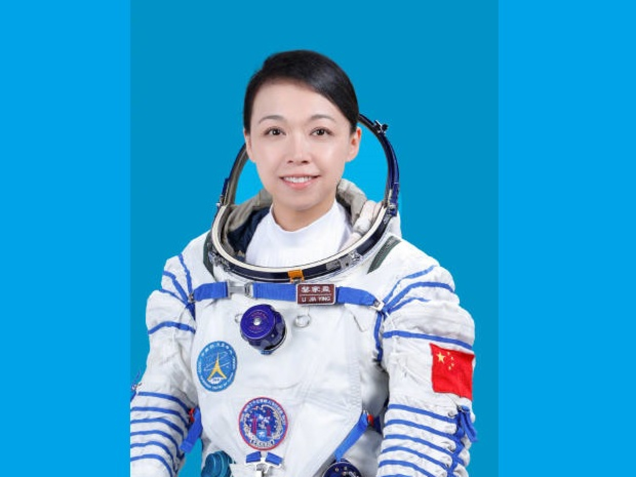 黎家盈表示，將全力以赴，不負國家和香港期望。（央視圖片）