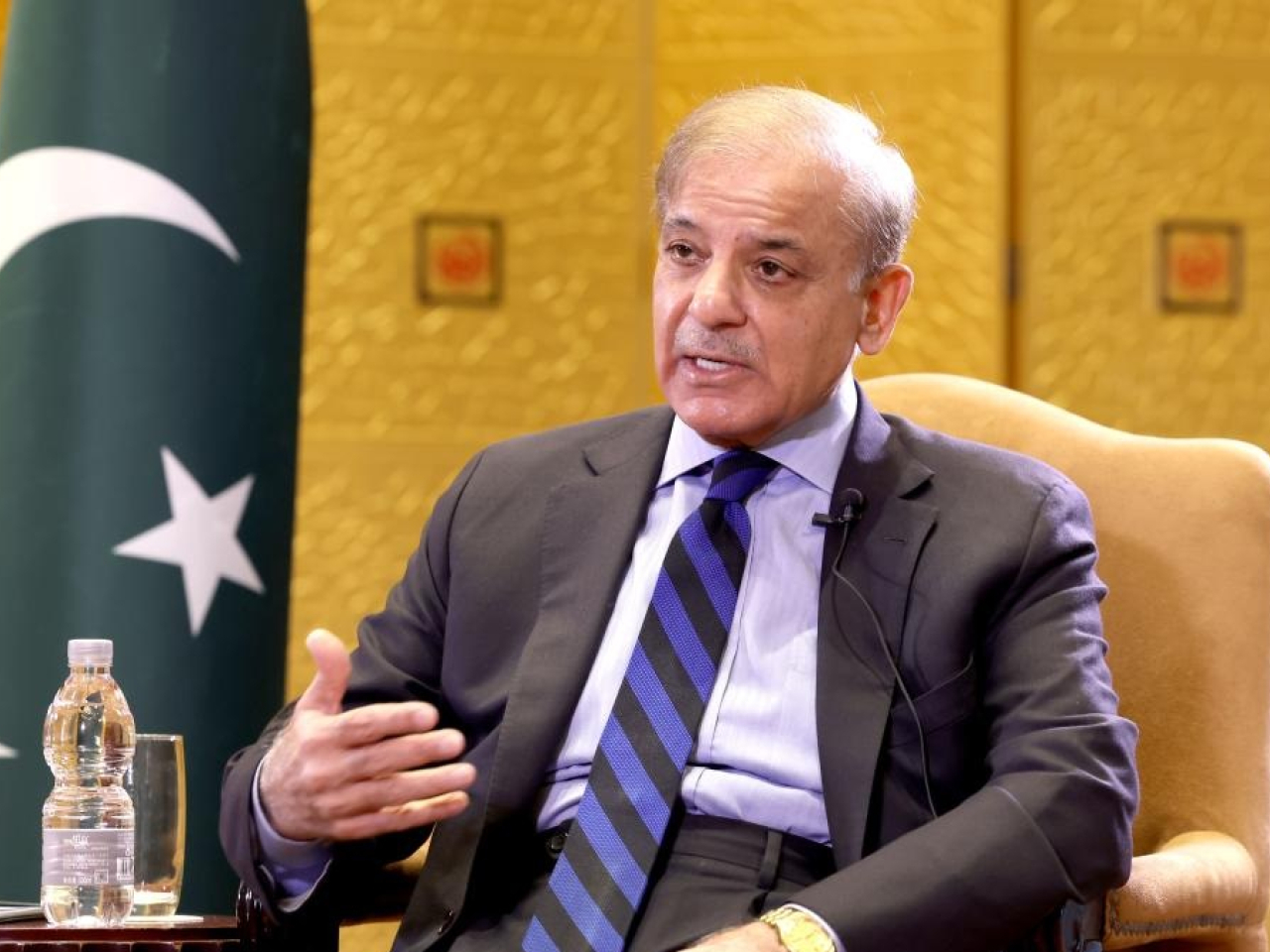 At the invitation of Premier Li Qiang, Pakistani Prime Minister Shehbaz Sharif is in China from May 23 to 26. File photo: Xinhua
