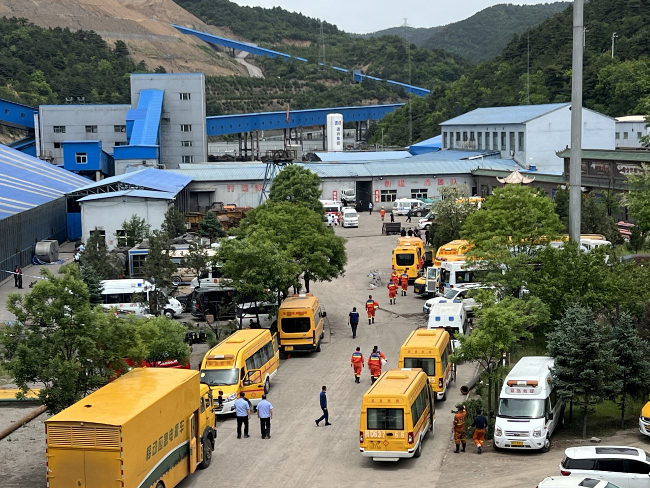 山西長治市沁源縣通洲集團煤礦氣體爆炸，造成82人死亡、128人受傷，仍有兩人失蹤。（路透社資料圖片）