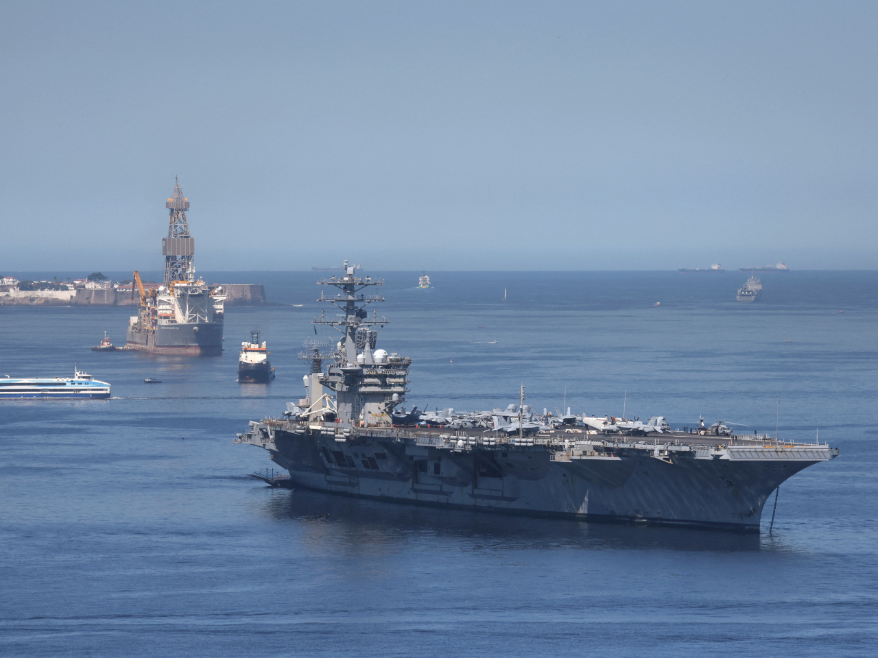 US forces in the Middle East said they carried out strikes on southern Iran to protect naval assets in the region. File photo: Reuters