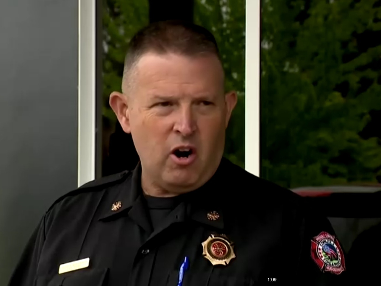 Cowlitz Fire and Rescue Chief Scott Goldstein said the chemical tank implosion does not pose any immediate threat to the public. Photo: Reuters