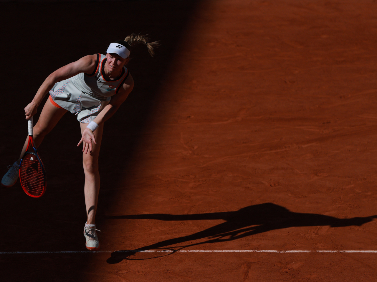 Women's second seed Rybakina suffered her earliest exit from any WTA tournament since last year's Miami Open. Photo: Reuters