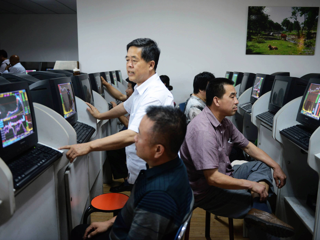 創業板指數企穩4100點收市，報4125點，升幅1.96%，創新高。（新華社資料圖片）