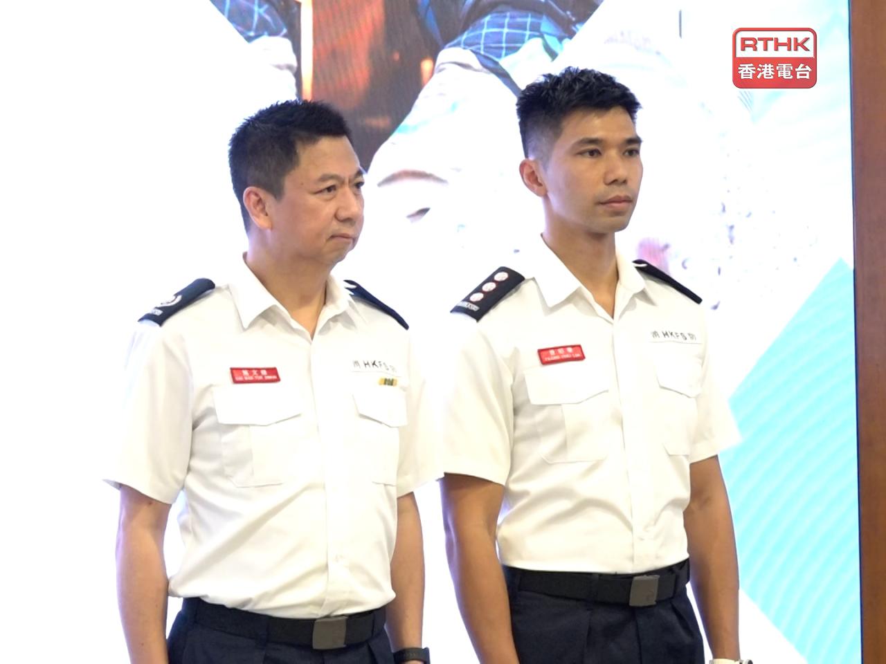 Fire services officers says the IoT system raises the alarm 60 seconds after a fire breaks out and heavy smoke builds up. Photo: RTHK