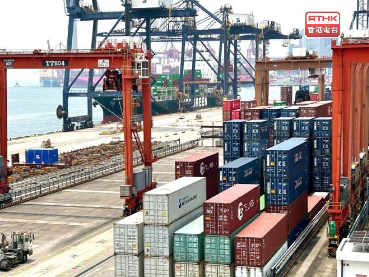 Both exports and imports rise by more than 40 percent in April. File photo: RTHK