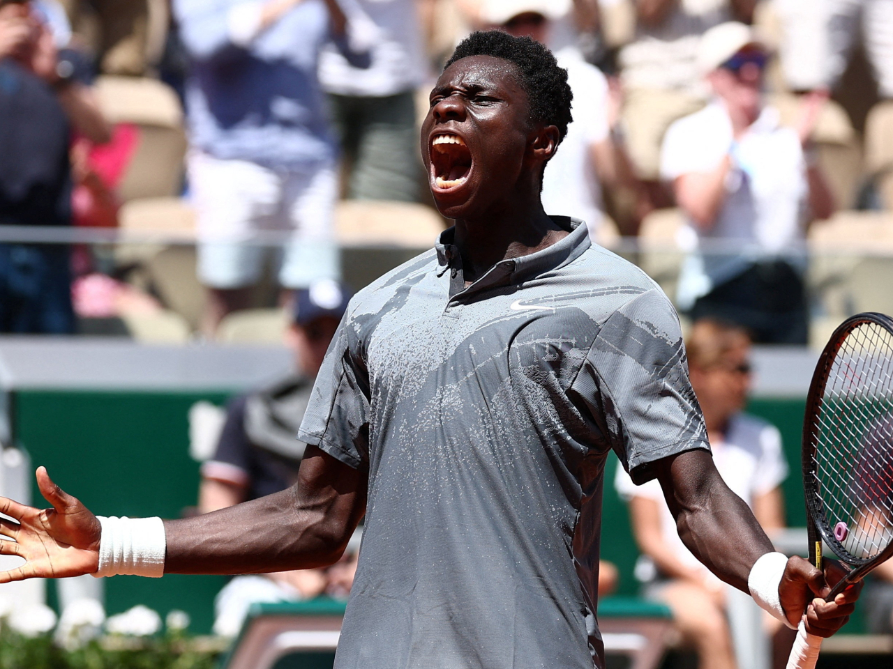 The 17-year-old is the youngest man to reach the third round of a Grand Slam tournament since Rafael Nadal in 2003. Photo: Reuters