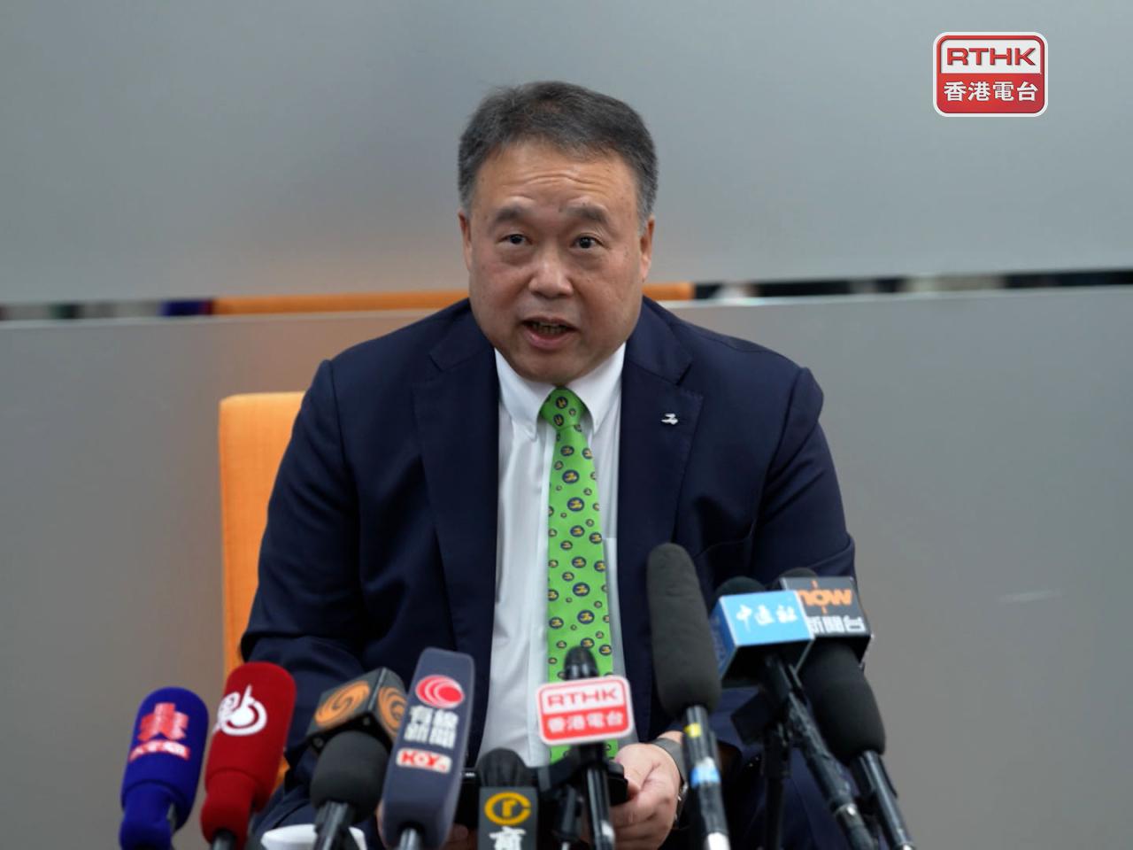 林世豪希望，航空公司未來會開設來往香港至哈薩克和烏茲別克的直航機。（程明皓攝）