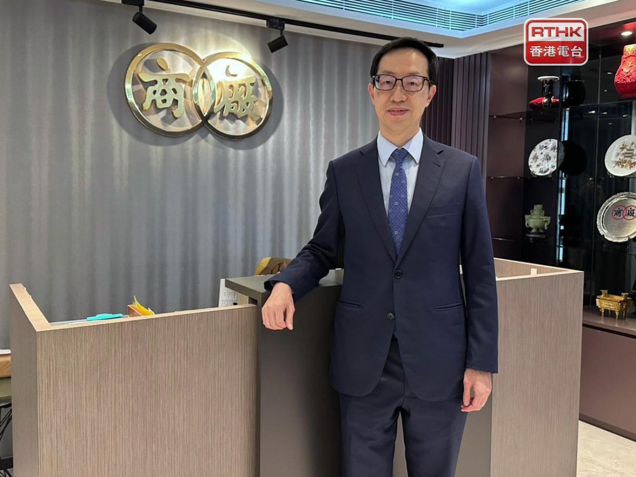 盧金榮說希望透過今次行程，為港商鋪橋搭路。（葉婉希攝）