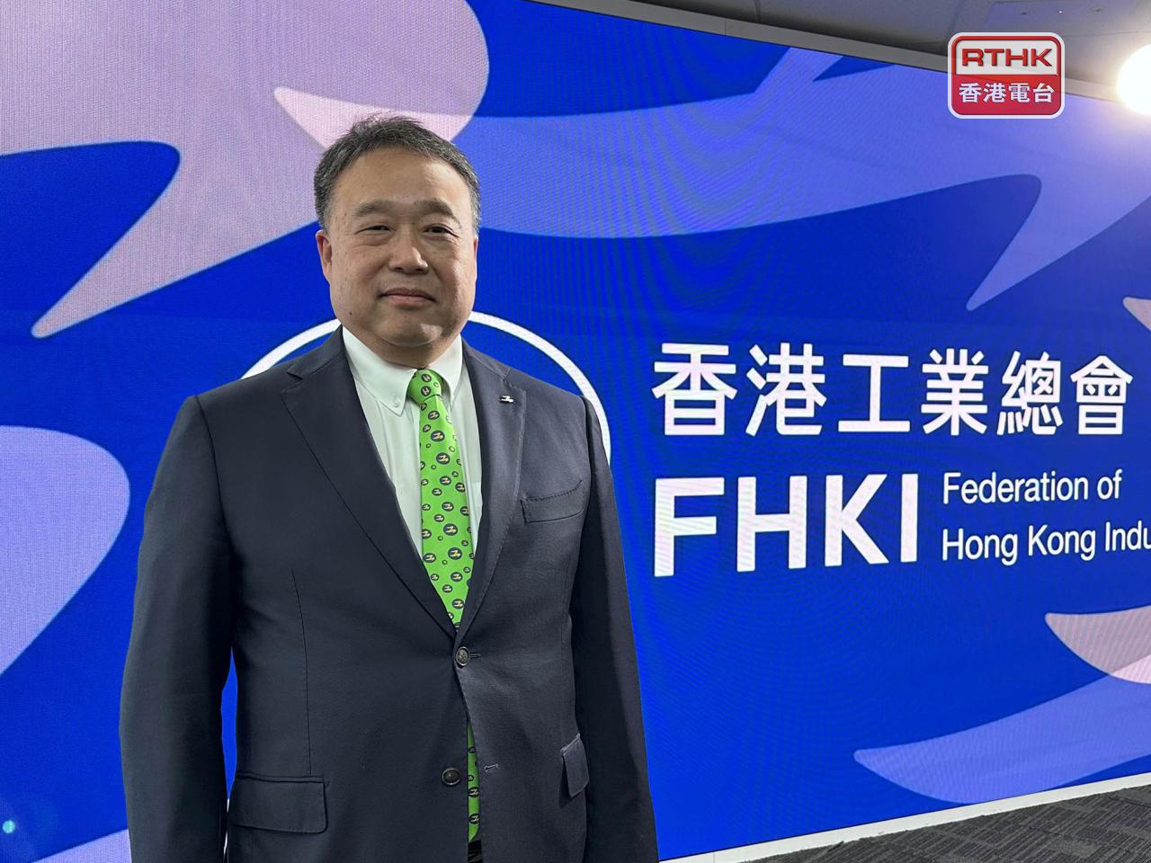 林世豪指兩國的礦產資源豐富，在大宗商品交易過程中，可以為香港帶來很多商機。（程明皓攝）