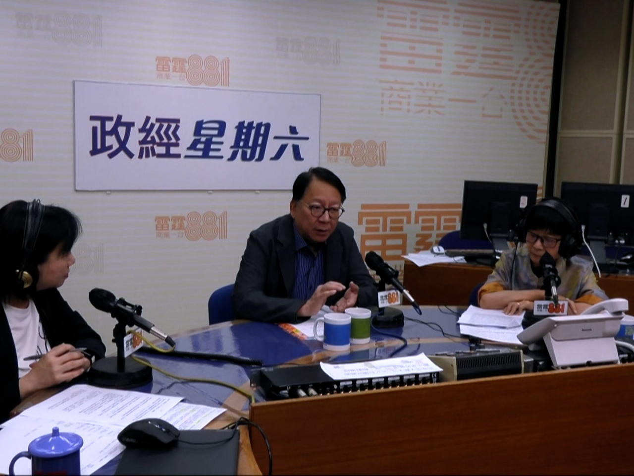 陳國基說，本港數間大學包括城大、中大、理大及科大，都有開辦航天相關課程，為香港和國家培育專業人才。（商台片段截圖）