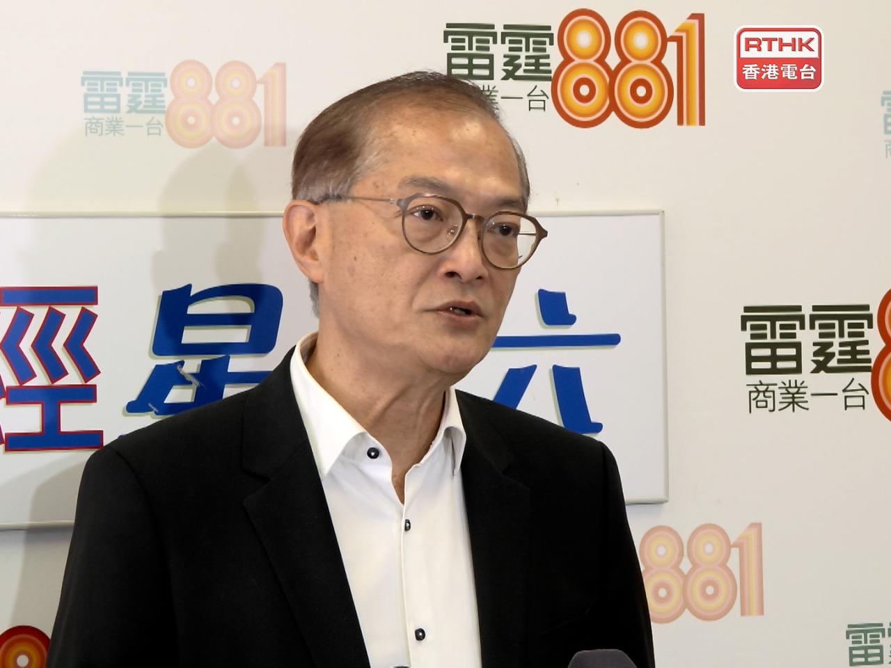 盧寵茂說，本港面對的風險仍然低，但特區政府已響起警號，啟動戒備應變級別。（廖漢榮攝）