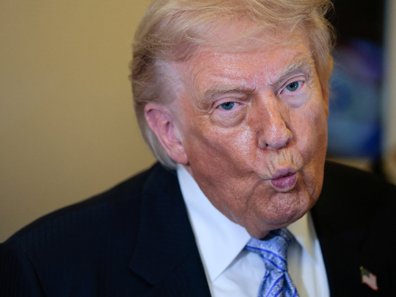 Donald Trump is said by his doctor to be 'fully fit to carry out all duties of the commander-in-chief and head of state'. File photo: Reuters