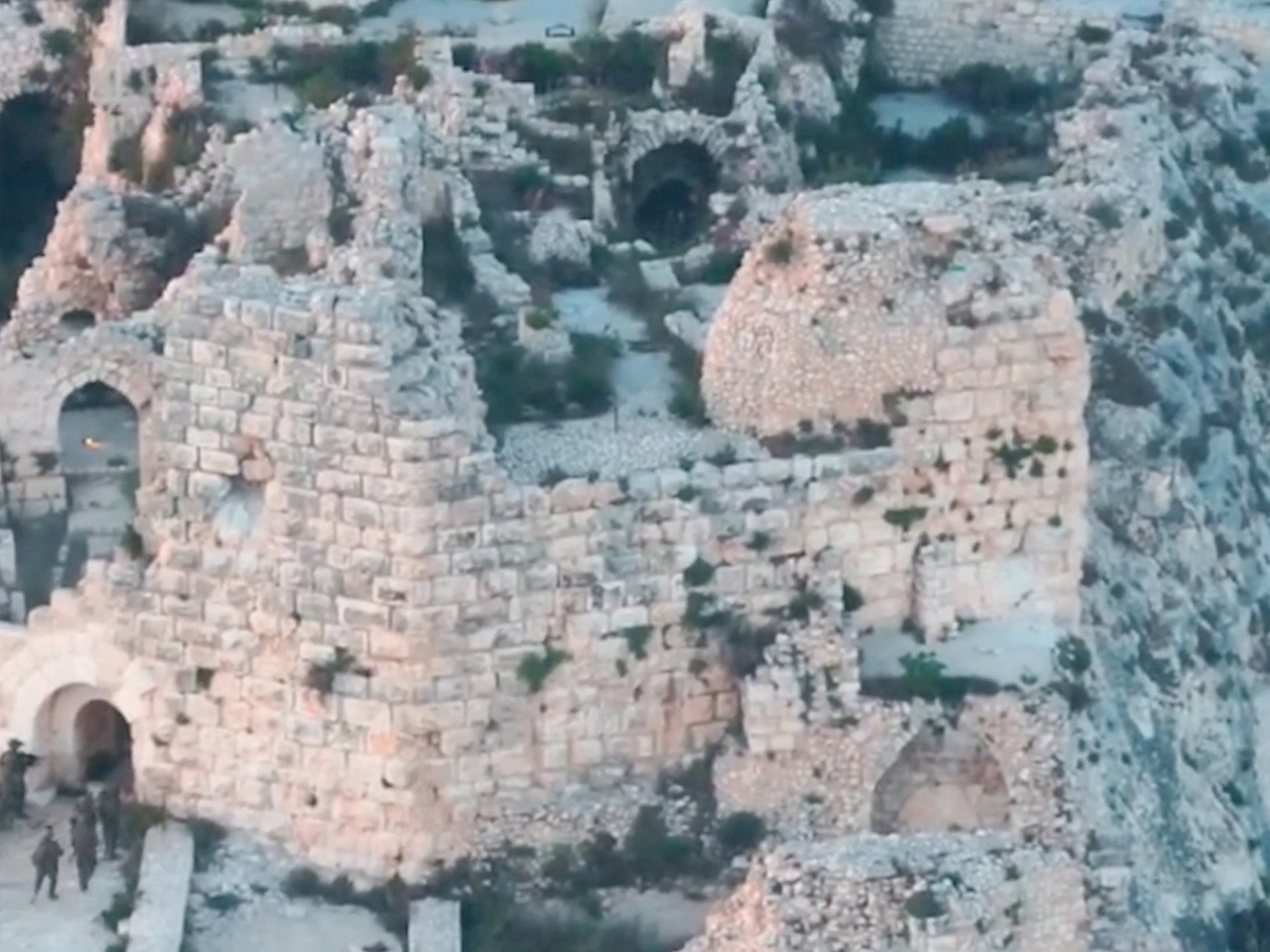 The Israeli military says it has seized the Beaufort Castle and a strategic ridge in southern Lebanon. Photo: handout via Reuters
