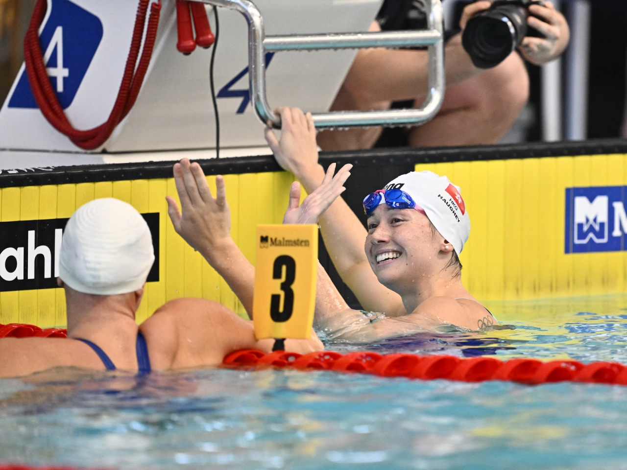 Haughey capped off another successful run at the three-legged competition across the Mediterranean with two medals in Barcelona. File photo: AFP