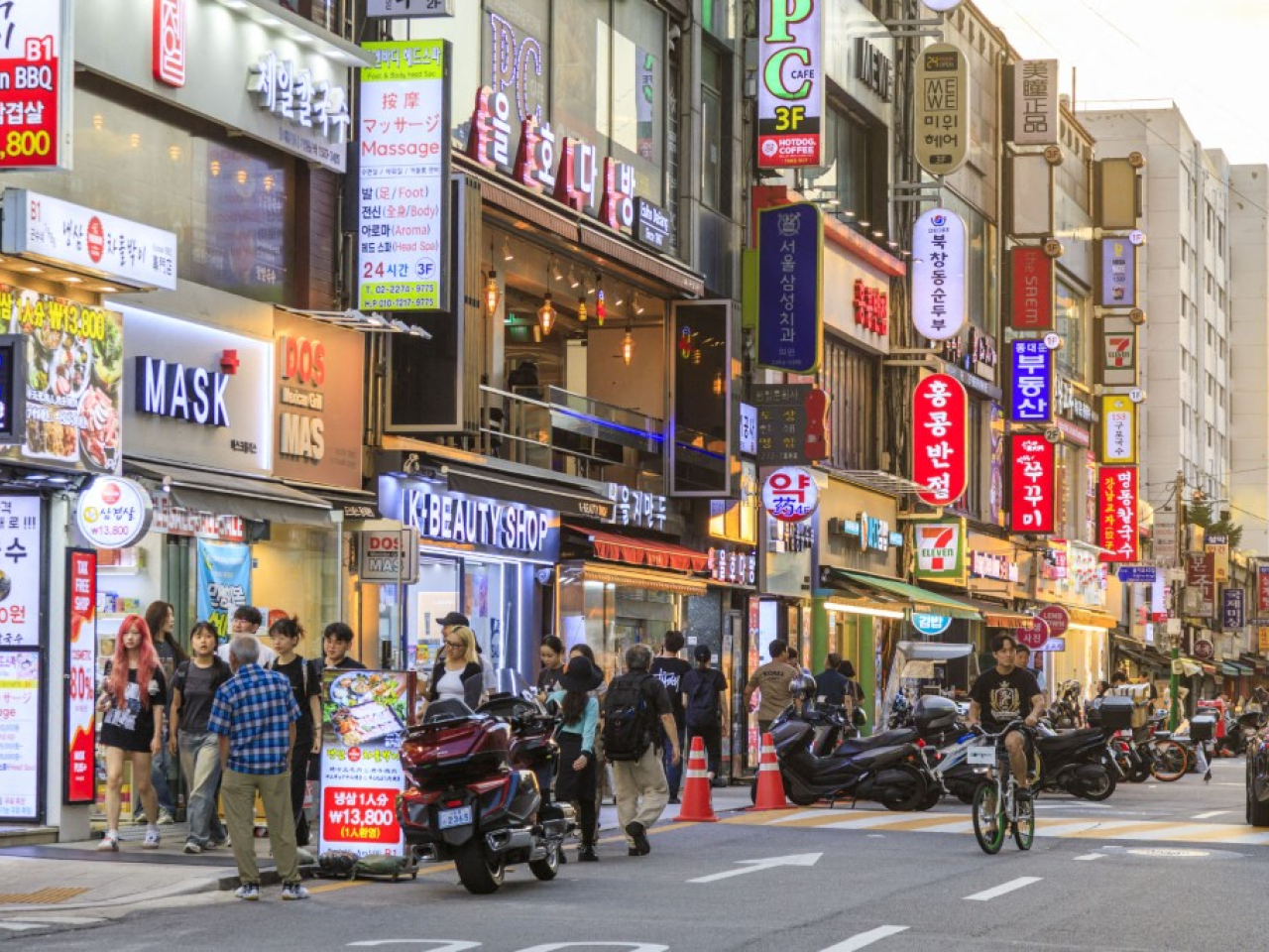 韓國5月消費者價格指數（CPI）按年升3.1%，創逾兩年最大升幅。（法新社資料圖片）