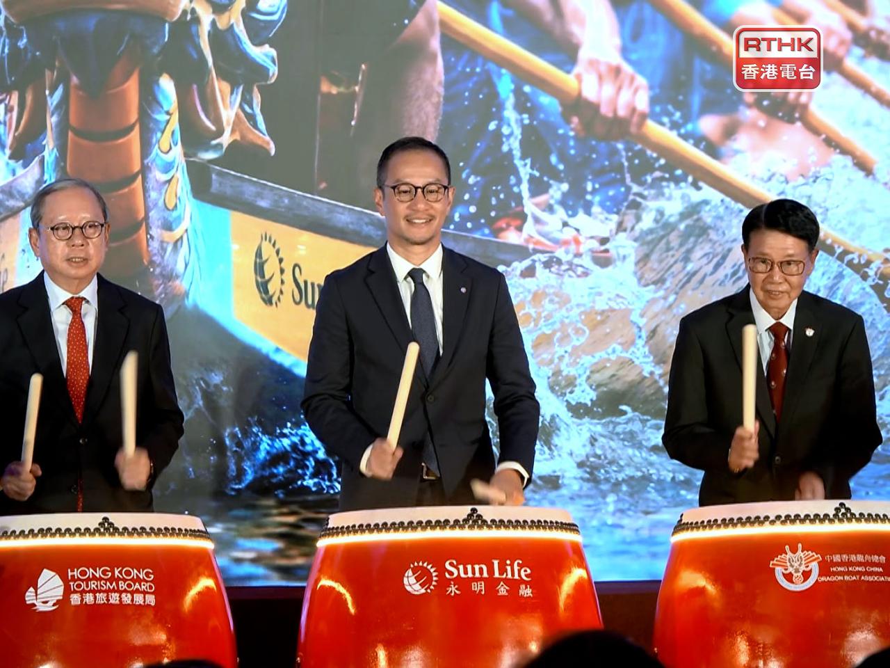 龍舟賽事將於本月27至28日舉行，有來自16個國家及地區的隊伍參與，包括內地、加拿大、美國、英國等。（廖漢榮攝）