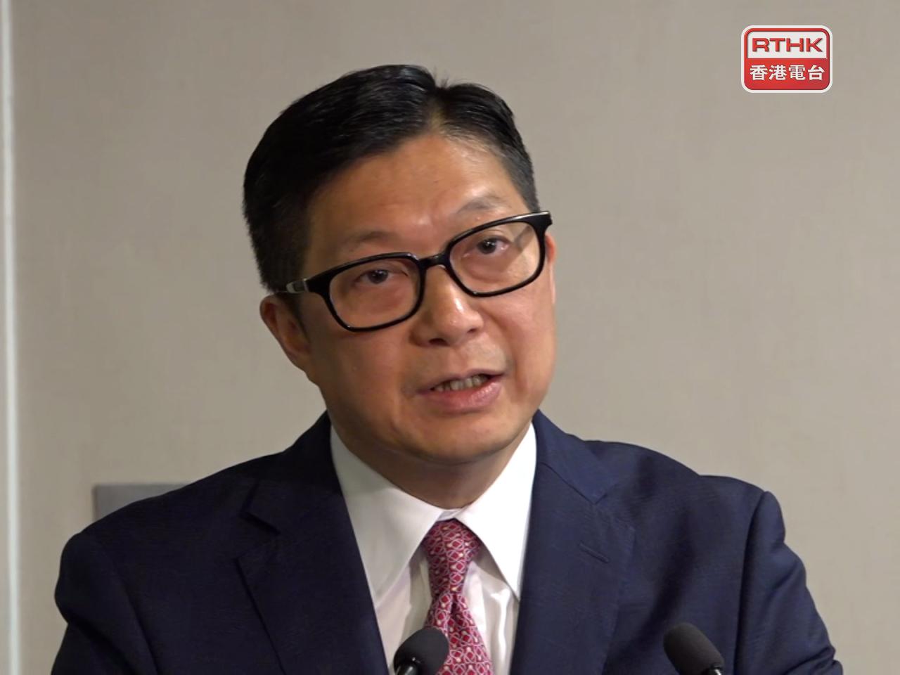 Chris Tang says the woman arrested 'has not even provided any photos of herself while pregnant'. Photo: RTHK