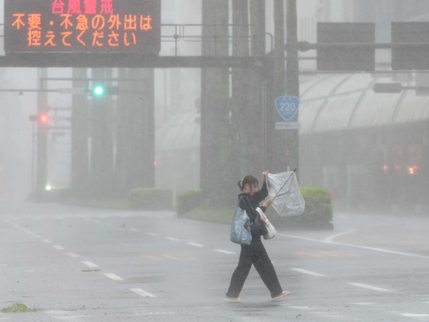 薔薇掠過日本本州南部 和歌山縣部分地區發出最高級別洪水預警